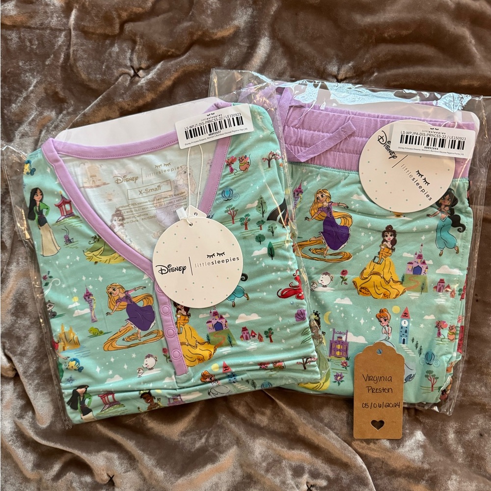 Little Sleepies Princess set -XS NIB - Picture 2 of 6